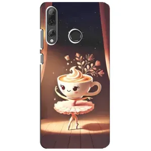 Чехол с мемом Тралалело тралала на Huawei P Smart Plus 2019 (Балерина капучина)