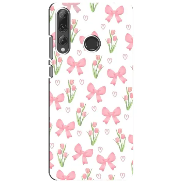 Чехол с принтом «Банты и цветы» для Huawei P Smart Plus 2019