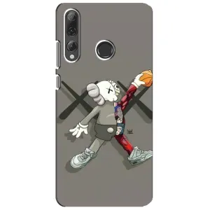 Чохли для Huawei P Smart Plus 2019 - Bearbrick Louis Vuitton (PREMIUMPrint) (Беарбрік Джордан)