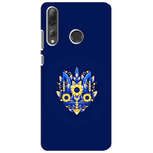Чохол з принтом «Квітковий Герб» для Huawei P Smart Plus 2019