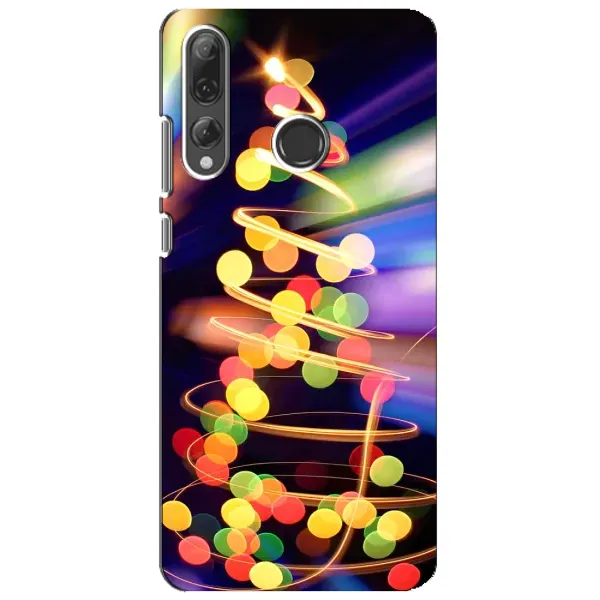 Чехол с принтом «Елка с гирлянд» для Huawei P Smart Plus 2019