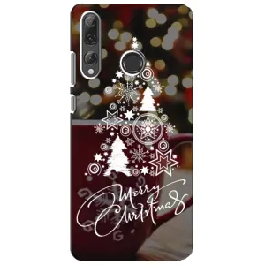Різдвяні Чохли для Huawei P Smart Plus 2019 (VPrint) (Ялинка яскрава)