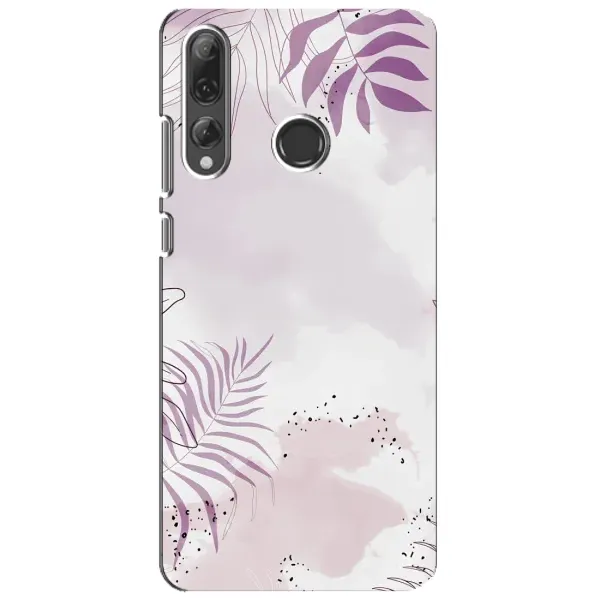 Чехол с принтом «Фиолетовые листья» для Huawei P Smart Plus 2019
