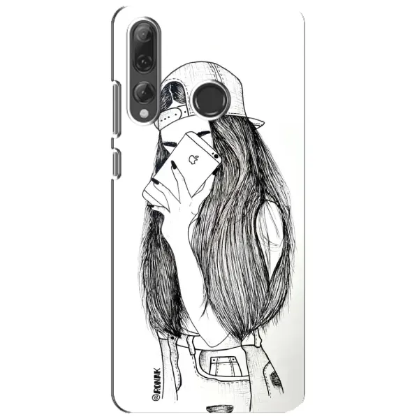 Чехол с принтом «Фото девочки» для Huawei P Smart Plus 2019