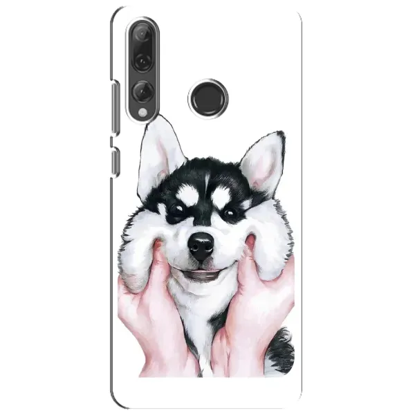 Чехол с принтом «Хаски улыбака» для Huawei P Smart Plus 2019