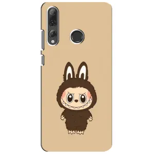 Чехол с Лабубу на Huawei P Smart Plus 2019 (Bored Ape в красном)