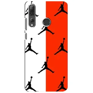 Чехлы для Huawei P Smart Plus 2019 - с картинкой JORDAN (AlphaPrint) (Лого Джордан)