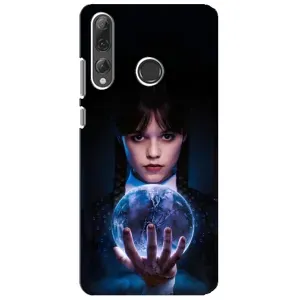 Чехол с дизайном Венздей 2 на Huawei P Smart Plus 2019 (Магическая сфера Уэнздей)