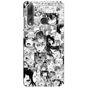 Анимешный чехол для Huawei P Smart Plus 2019 (Ahegao manga)