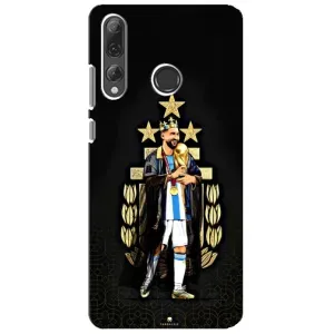 Чехлы для Huawei P Smart Plus 2019 (Leo чемпион) (AlphaPrint) (Месси Король)