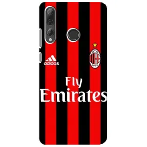 Чехлы для Huawei P Smart Plus 2019 (VPrint) - Футбольные клубы (Milan)