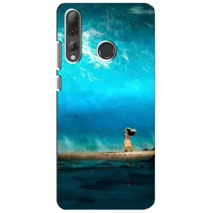 Чехол с мультфильмом Моана Huawei P Smart Plus 2019 (Океан Моана)