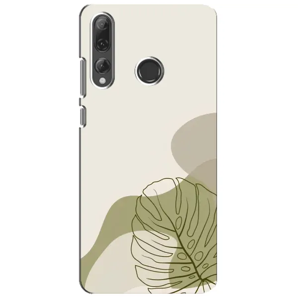 Чехол с принтом «Зеленая монстера дизайн» для Huawei P Smart Plus 2019