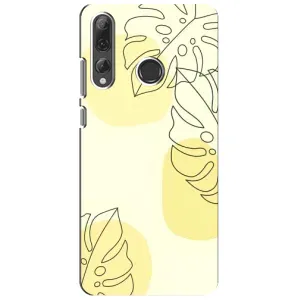 Силконовий чохол з принтом в квітах на Huawei P Smart Plus 2019