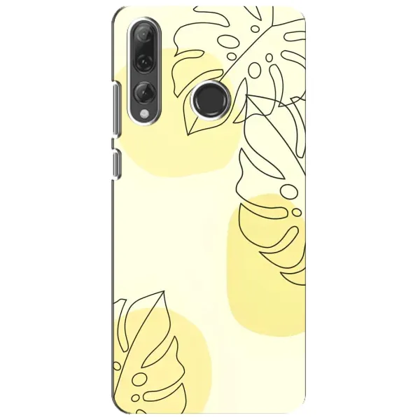 Чехол с принтом «Желтая монстера арт» для Huawei P Smart Plus 2019