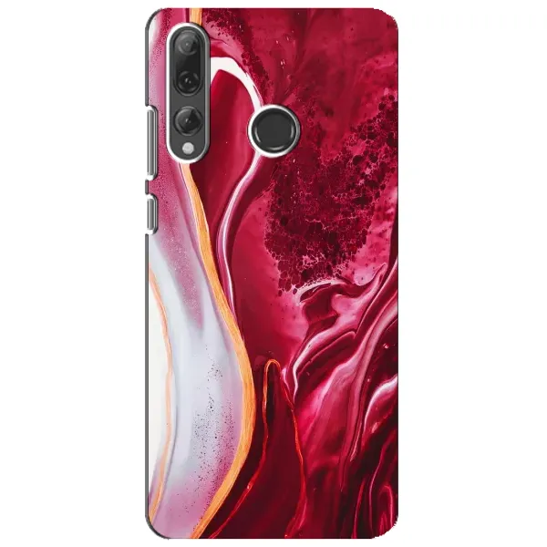Чехол с принтом «Мрамор красный» для Huawei P Smart Plus 2019