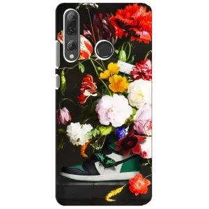 Бренднові Чохли для Huawei P Smart Plus 2019 - (PREMIUMPrint) (Nike цветы)
