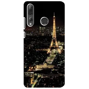 Чехол Эйфелева Башня для Huawei P Smart Plus 2019 - (AlphaPrint) (Ночной Париж)