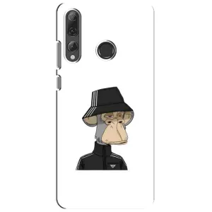 Чехлы с Обезьянами NFT для Huawei P Smart Plus 2019 (AlphaPrint) (обезьяна NFT Adidas)