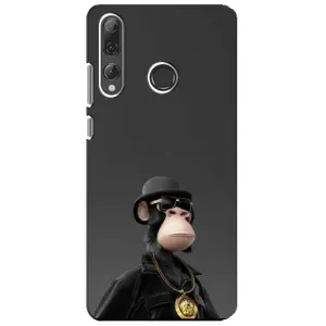 Чехлы с Обезьянами NFT для Huawei P Smart Plus 2019 (AlphaPrint) (Обезьяна NFT)