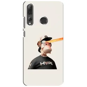 Чехлы с Обезьянами NFT для Huawei P Smart Plus 2019 (AlphaPrint) (обезьяна NFT в очках)