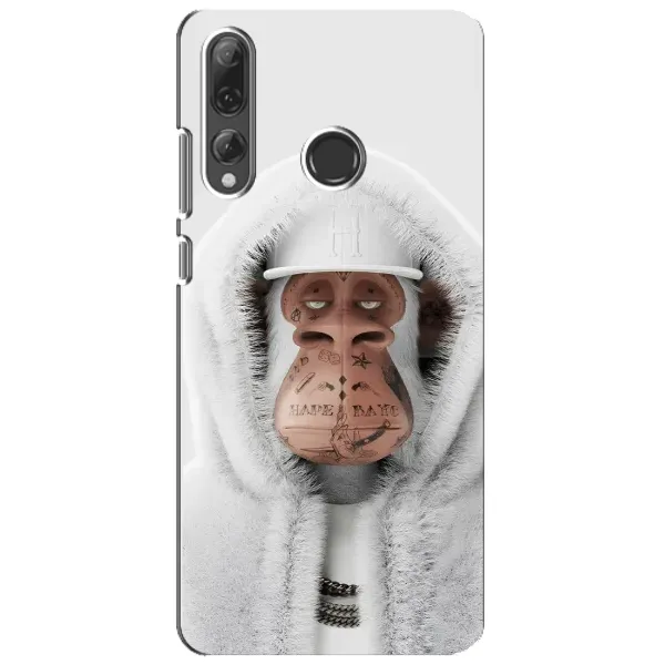 Чехол с принтом «обезьяна NFT в тату» для Huawei P Smart Plus 2019