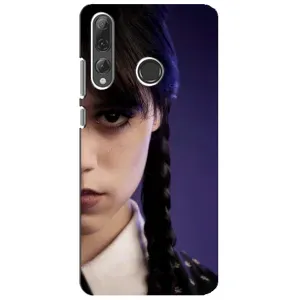 Чехол с дизайном Венздей 2 на Huawei P Smart Plus 2019 (Загадочный взгляд Уэнздей)