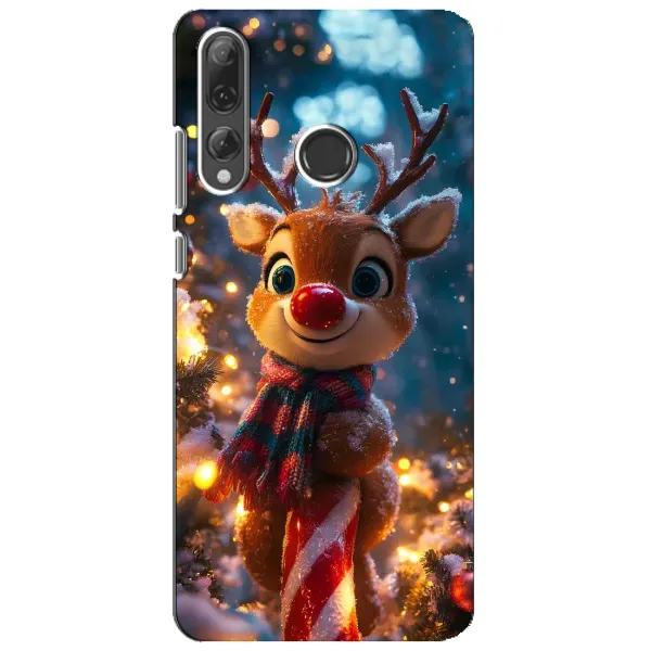 Чехол с принтом «Олень с шарфом» для Huawei P Smart Plus 2019