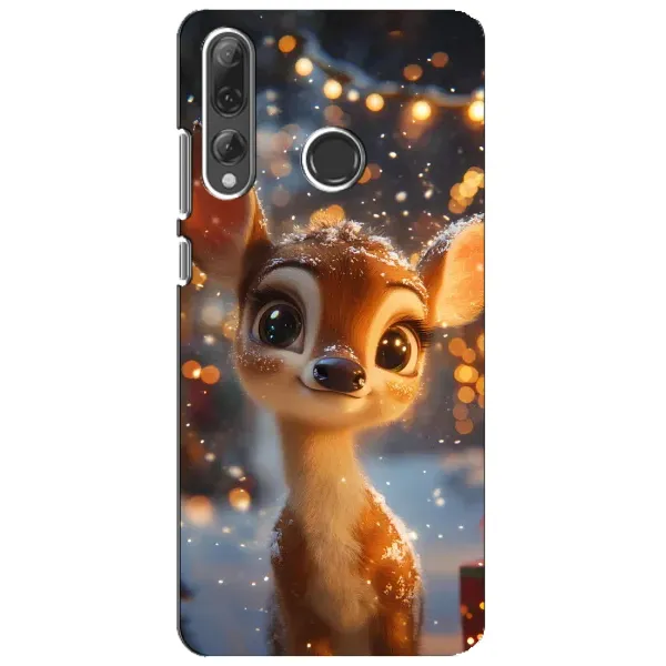 Чехол с принтом «Олененок среди гирлянд» для Huawei P Smart Plus 2019