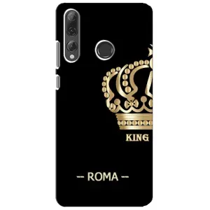 Чехлы для Huawei P Smart Plus 2019 (VPrint) - Футбольные клубы (Roma)