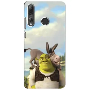 Чехол с принтом «Шрек и Осел» для Huawei P Smart Plus 2019