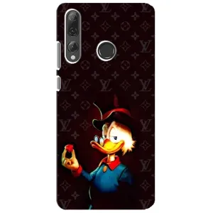 Чехли для Huawei P Smart Plus 2019 - Скрудж МакДак Louis Vuitton (PREMIUMPrint) (Скрудж з ботліантом)