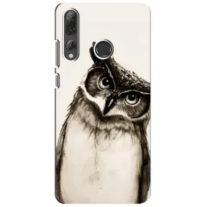 Чехол с птицами на Huawei P Smart Plus 2019 (VPrint) (Сова)