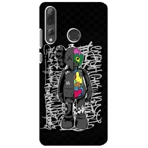 Чохли для Huawei P Smart Plus 2019 - Bearbrick Louis Vuitton (PREMIUMPrint) (Стиль Bearbrick)