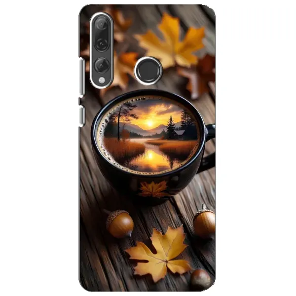 Чехол с принтом «Темный кофе» для Huawei P Smart Plus 2019