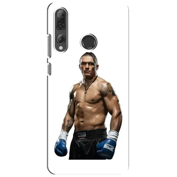 Чехол с принтом «Усик на белом» для Huawei P Smart Plus 2019