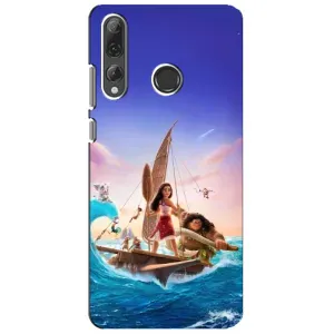 Чехол с мультфильмом Моана Huawei P Smart Plus 2019 (Команда Ваяна Мауи)