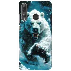 Чехол с картинкой «Хищники» для Huawei P Smart Plus 2019 (Полярный медведь)