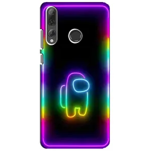 Чехол Амонг Ас для Huawei P Smart Plus 2019 (AlphaPrint) (Яркий скин)