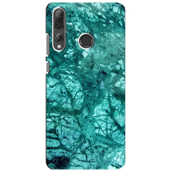 Чехол с принтом «Зеленый мрамор» для Huawei P Smart Plus 2019