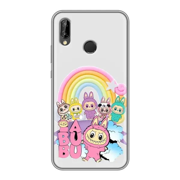 Чехол с принтом «Фон Лабубу» для Huawei P Smart Plus (Nova 3i, INE-LX1)