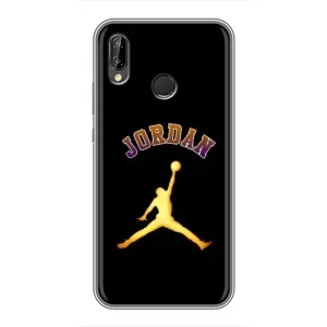 Чохли для Huawei P Smart Plus , Nova 3i, INE-LX1 - з картинкою JORDAN (AlphaPrint) (Jordan Gold)