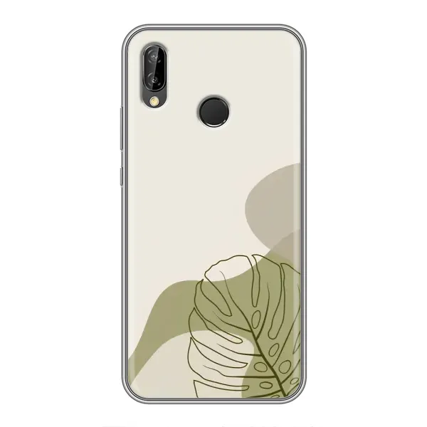 Чохол з принтом «Зелена монстера дизайн» для Huawei P Smart Plus (Nova 3i, INE-LX1) Чохол з принтом «Зелена монстера дизайн» для Huawei P Smart Plus (Nova 3i, INE-LX1)