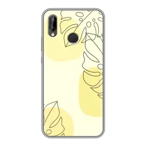 Силиконовый чехол с принтом в цветах на Huawei P Smart Plus , Nova 3i, INE-LX1