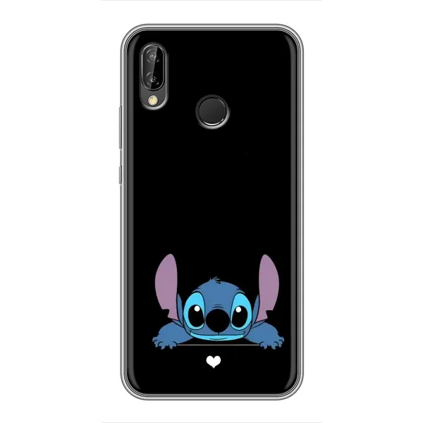 Чехол с принтом «Стич на черном» для Huawei P Smart Plus (Nova 3i, INE-LX1)