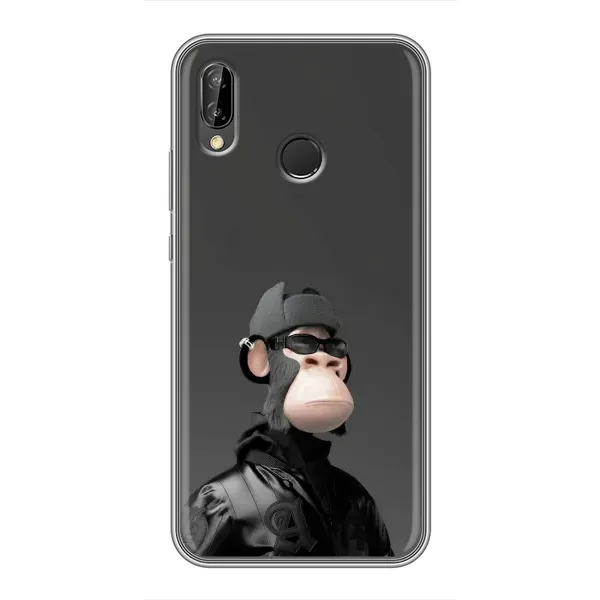 Чехол с принтом «стильная обезьяна NFT» для Huawei P Smart Plus (Nova 3i, INE-LX1) Чехол с принтом «стильная обезьяна NFT» для Huawei P Smart Plus (Nova 3i, INE-LX1)