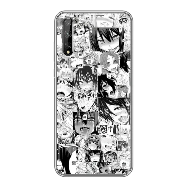 Чехол с принтом «Ahegao manga» для Huawei P Smart Pro