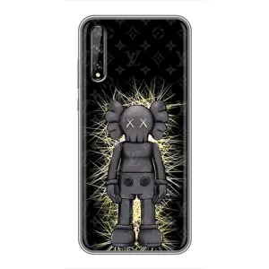 Чехлы для Huawei P Smart Pro - Bearbrick Louis Vuitton (PREMIUMPrint) (Bearbrick LV)