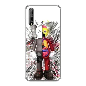 Чехлы для Huawei P Smart Pro - Bearbrick Louis Vuitton (PREMIUMPrint) (Беарбрик)