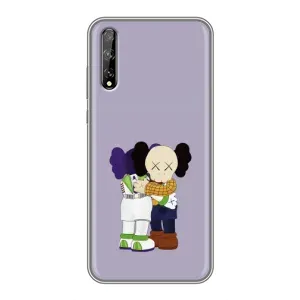 Чехлы для Huawei P Smart Pro - Bearbrick Louis Vuitton (PREMIUMPrint) (Дружба Беарбрик)